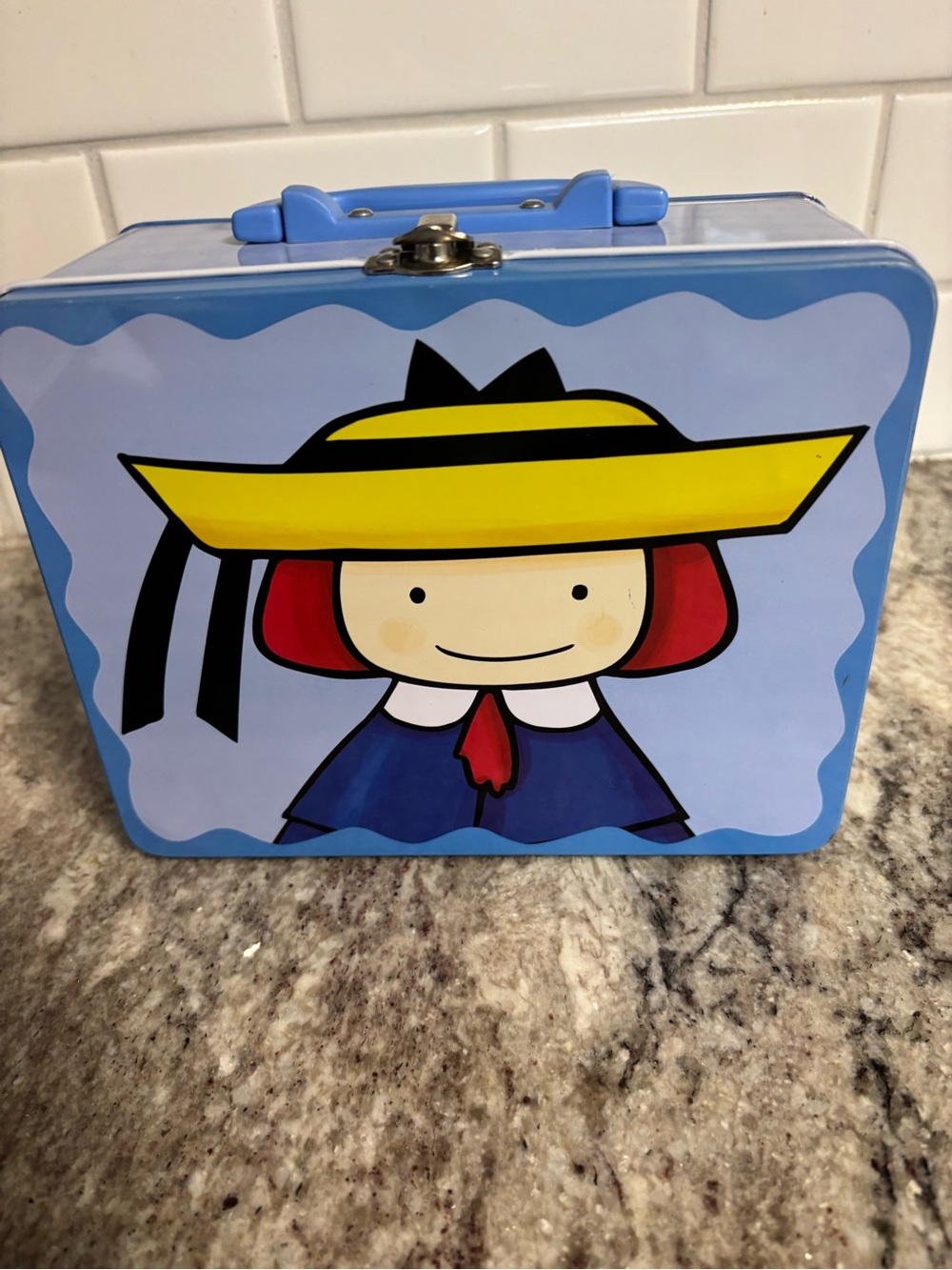 Madeline Tin Storage Toy Lunch Box Vintage Schylling 2002 RARE